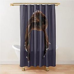 Vintage Joe Keery Mens Shower Curtain