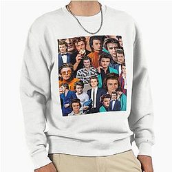 Joe Keery Photo Collage Pullover Sweatshirt
