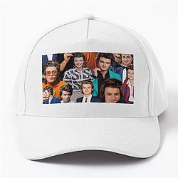 Joe Keery photo collage baseball cap.
