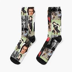 Joe Keery Collage Socks