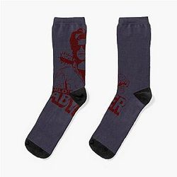 White Joe Keery Funny Gift For Socks