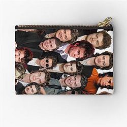 Joe Keery Collage Zipper Pouch