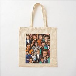 Joe Keery Photo Cotton Tote Bag