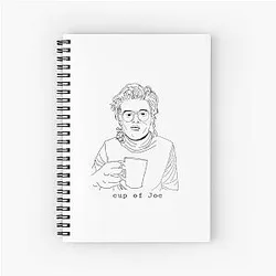 Cup Joe Keery Notebook