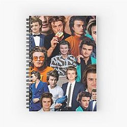 Joe Keery Photo Spiral Notebook
