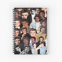 Joe Keery Photo Collage Spiral Notebook