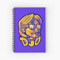 Joe Keery Band Design Spiral Notebook