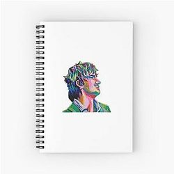 Joe Keery Traditional Artwork Spiral Notebook