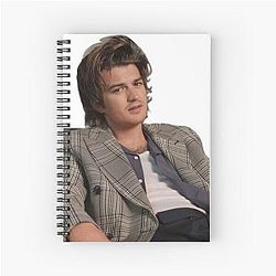 Joe Keery sticker spiral notebook
