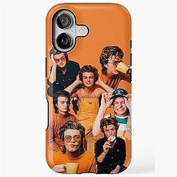 Joe Keery Orange iPhone Tough Case