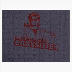 White Joe Keery Rock Funny Gift For Jigsaw Puzzle