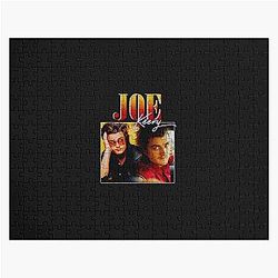 Joe Keery 90s Vintage Black Jigsaw Puzzle