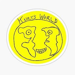 Joe Keery World Logo Sticker