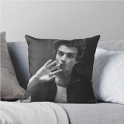 Joe Keery Throw Pillow