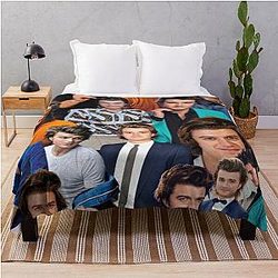 Joe Keery Photo Throw Blanket