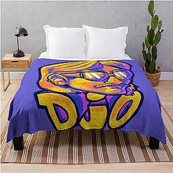 Joe Keery Band Design Throw Blanket
