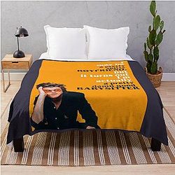 Arts Joe Keery Live Cover Then Awesome Throw Blanket