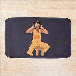 Bands Joe Keery Hip Hop Edit Photoshoot Bath Mat