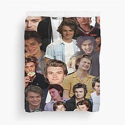 Joe Keery Photo Duvet Cover