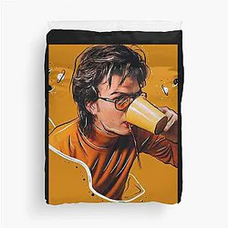 Coffee Joe Keery Zipped Duvet Cover
