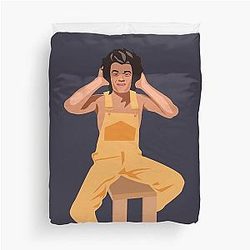 Joe Keery Bands Hip Hop Photoshoot Duvet Cover