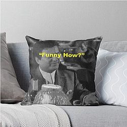 Funny How Joe Pesci from Goodfellas Throw Pillow