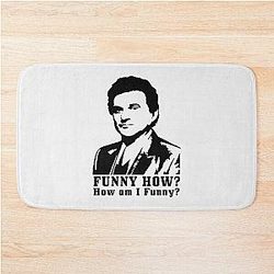 Joe Pesci - Goodfellas - How Funny Life Really Explores The American Mafiaidential Red Bath Mat
