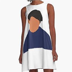 Joey Tribbiani Drawing a Line Dress
