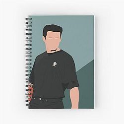 Joey Tribbiani Minimal Illustration Notebook