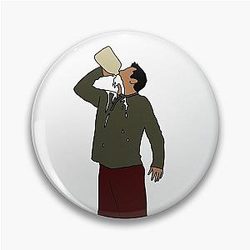 Joey Tribbiani Milkshake Pin