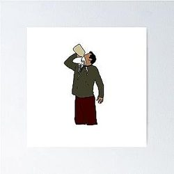 Joey Tribiani Milk Poster