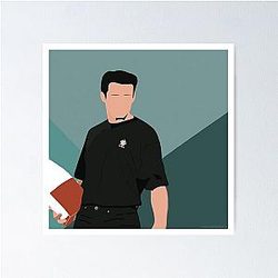Joey Tribbiani Minimal Illustration