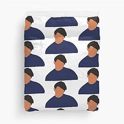 Joey Tribbiani drawing a duvet cover