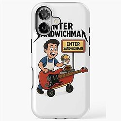 Enter Sandwichman Joe Tribbiani Parody iPhone Tough Case