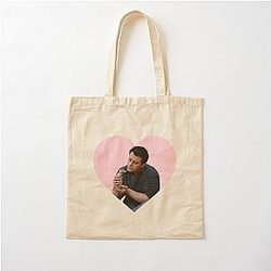 Joey Tribbiani With Duck Cotton Tote Bag