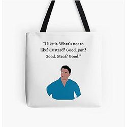 FRIENDS - Joey Tribbiani Good All Over Print Tote Bag