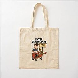 Enter Joey Tribbiani Sandwichman Parody Design Cotton Tote Bag