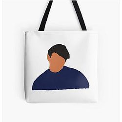Joey Tribbiani Drawing All Over Tote Bag