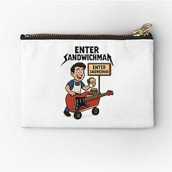 Enter Sandwichman Joey Tribbiani Parody Design Zipper Pouch