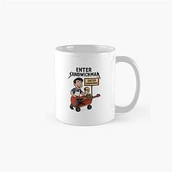 Enter Sandwichman Joey Tribbiani Parody Design Classic Mug