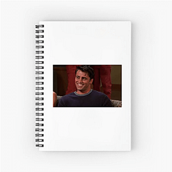 Joey Tribbiani Merch For Fans Joey Tribbiani Notebook