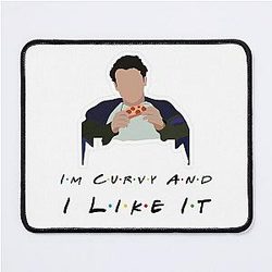 FRIENDS Joey Tribbiani Curvy Mouse Pad