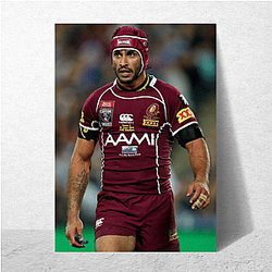 Playmaker Leader Johnathan Thurston Posters
