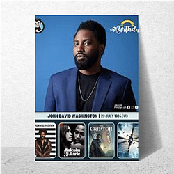 John David Washington Signature John David Washington Posters