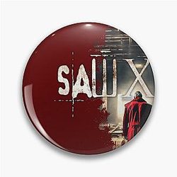 SAW X (Saw 10) Tobin Bell as John Kramer movie graphic design poster Pin