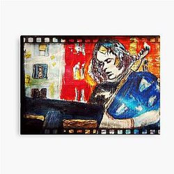 Guitarist Paul Kramer Canvas Print