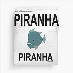 Saw VI Piranha quote Duvet Cover