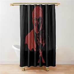 SAW X Tobin Bell as John Kramer movie graphic design Shower Curtain