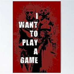 SAW X Tobin Bell as John Kramer movie graphic design