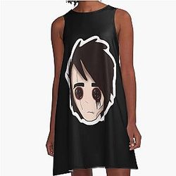 Johnnie Guilbert Voodoo Head A Line Dress